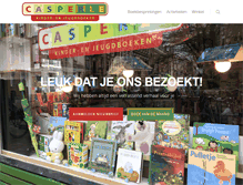 Tablet Screenshot of casperle.nl